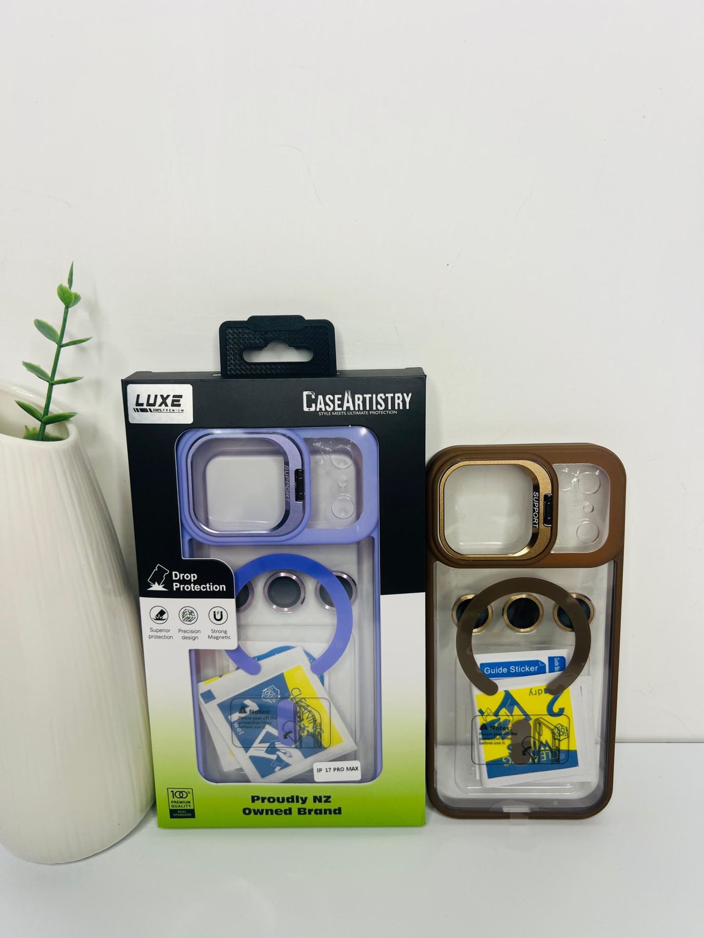 Case Artistry Mag Shield Luxe With Lens Protector For iPhone 17 Air