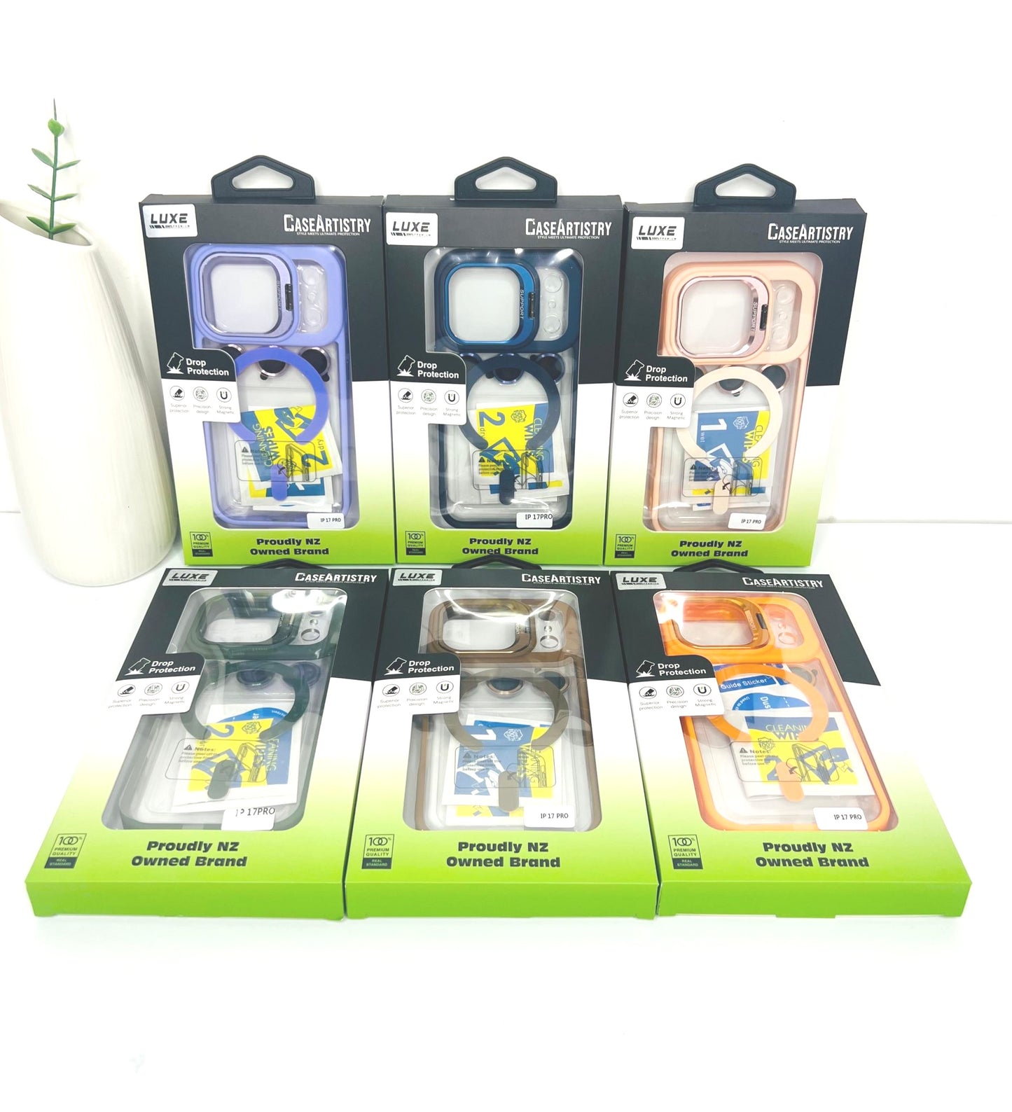 Case Artistry Mag Shield Luxe With Lens Protector For iPhone 17 Air