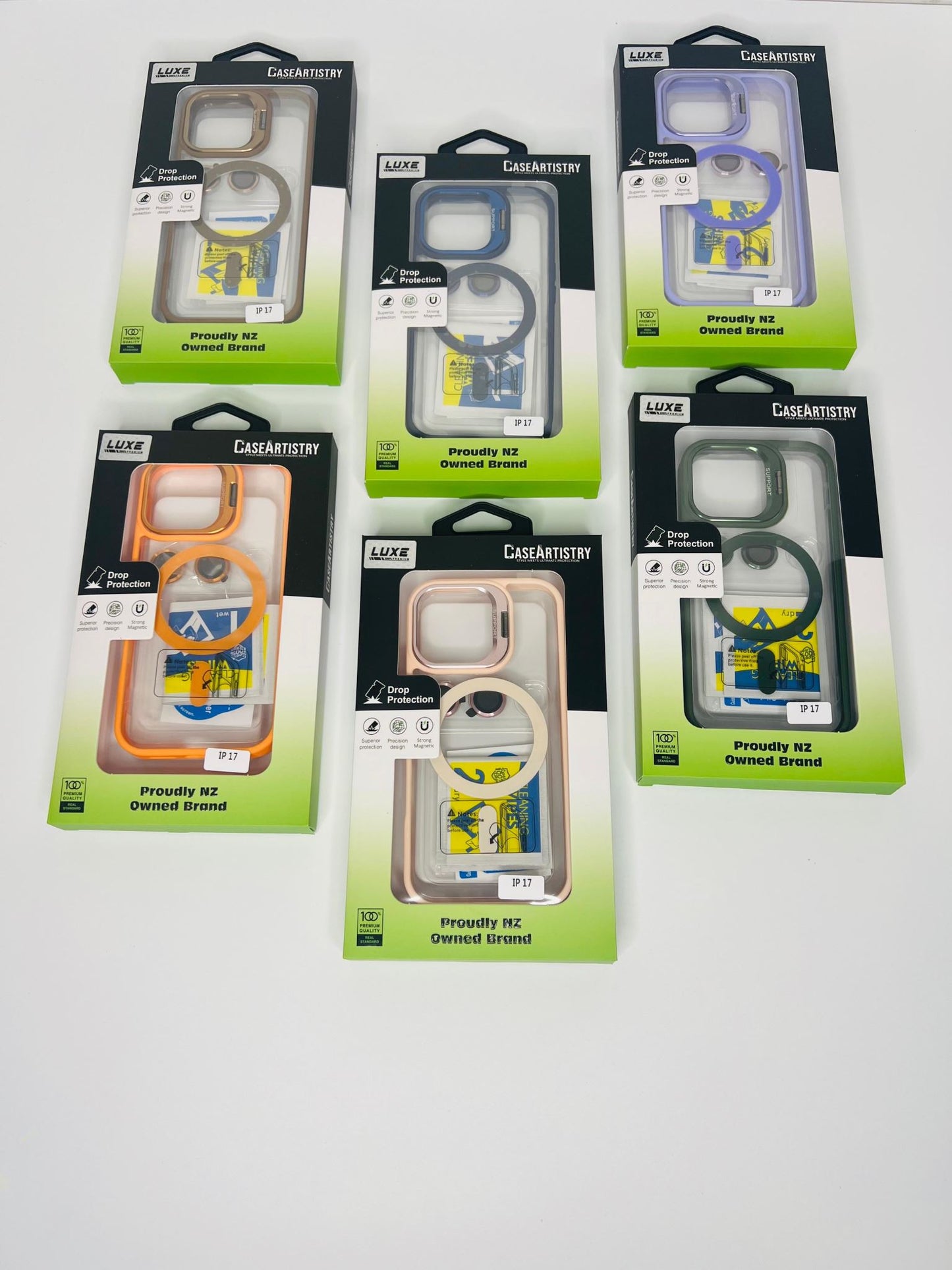 Case Artistry Mag Shield Luxe With Lens Protector For iPhone 17 Air