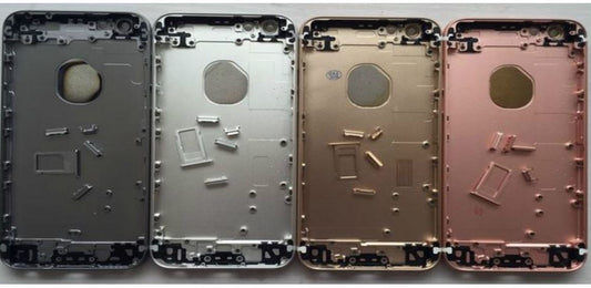 No Logo Battery Back Housing For iPhone 6s Plus 5.5 Gold