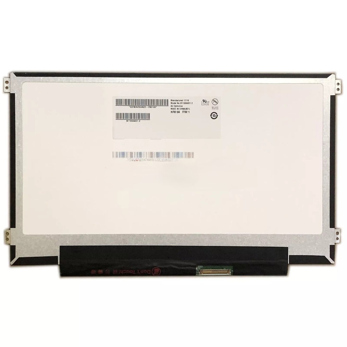 B116XAK01.2 11.6" Laptop Lcd Led Touch Screen HD 1366x768 40 Pin