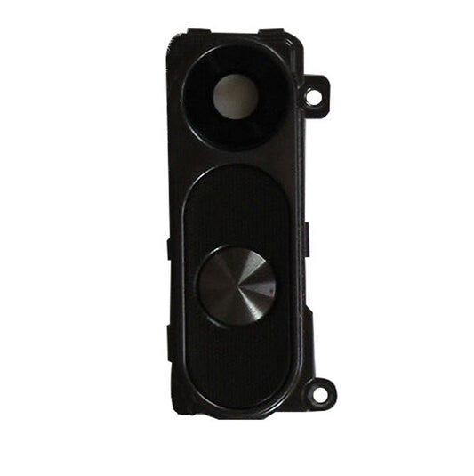 Back Camera Lens Cover & Power Button Replacement For Lg G3 Black