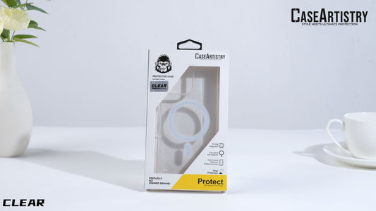 Case Artistry Mag Armor Clear Case For iPhone 16 Pro Max - Strong Magnet