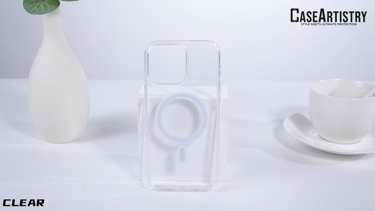 Case Artistry Mag Armor Clear Case For iPhone 13 Mini - Strong Magnet