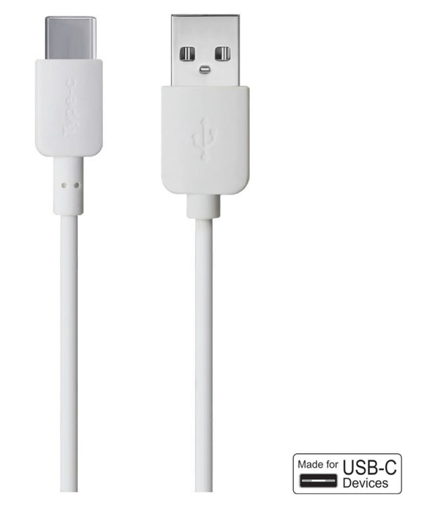 High Quality Type C to USB 1 meter Data Charging Cable (No Packaging)