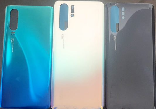 Replacement Back Glass For Huawei P30 Aurora Blue