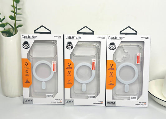 Case Artistry Mag Armor Clear Case For iPhone 17 - Strong Magnet