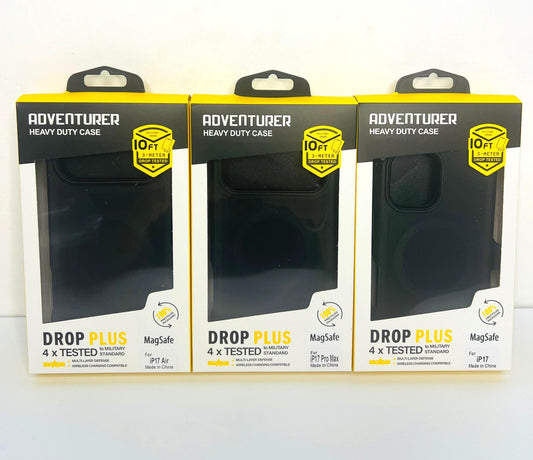 Adventure Magsafe Triple Layer Belt Clip Rugged Case For iPhone 17 Pro