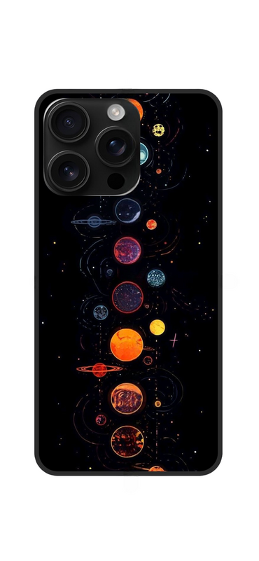 Space Planet Printed Snap Case For Samsung Galaxy S21 Plus - POD