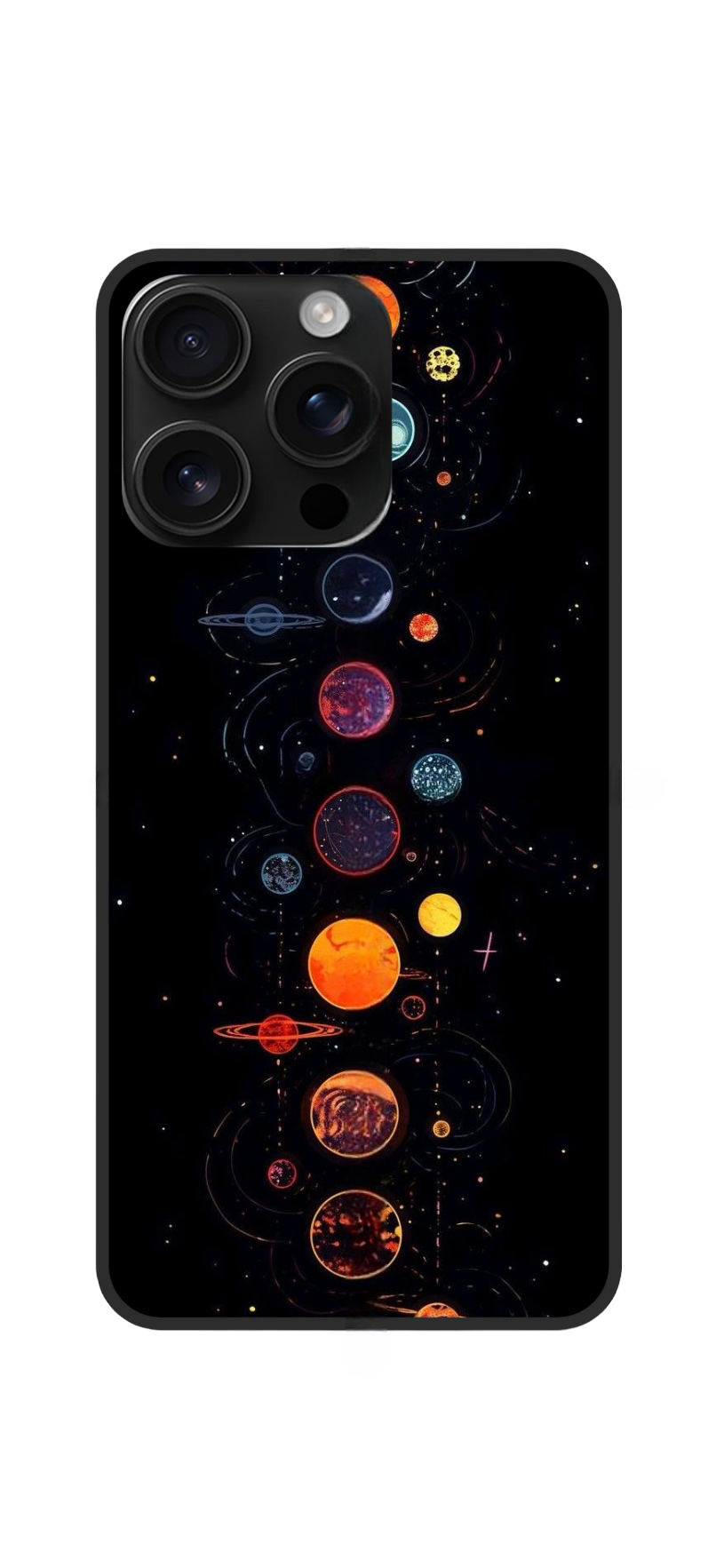 Space Planet Printed Snap Case For Samsung Galaxy A10 - POD