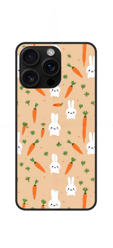 Bunny & Carrot Printed Snap Case For Samsung Galaxy A06 (4G) - POD