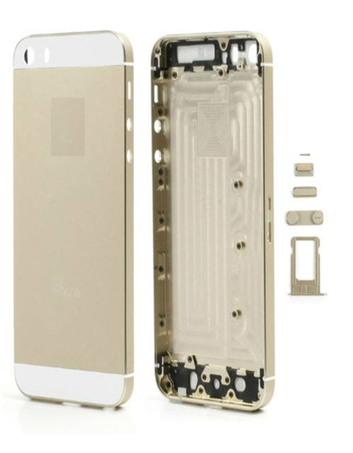 No Logo Rear battery housing for iPhone 5s Gold