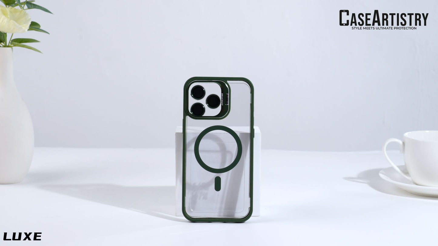 Case Artistry Mag Shield Luxe With Lens Protector For iPhone 16 Plus