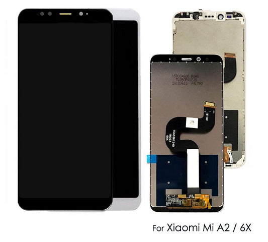 Lcd Digitizer Screen Assembly Xiaomi MI A2 Black