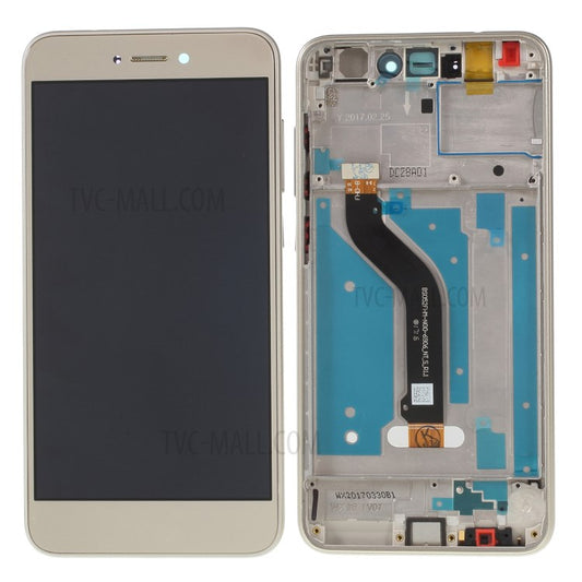 Lcd Screen With Frame Huawei P8 Lite 2017 / Nova Lite Gold