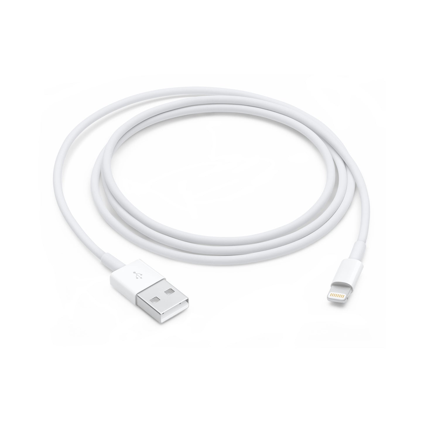 High Quality USB 1 meter Data Charging Cable Lightning (No Packaging)