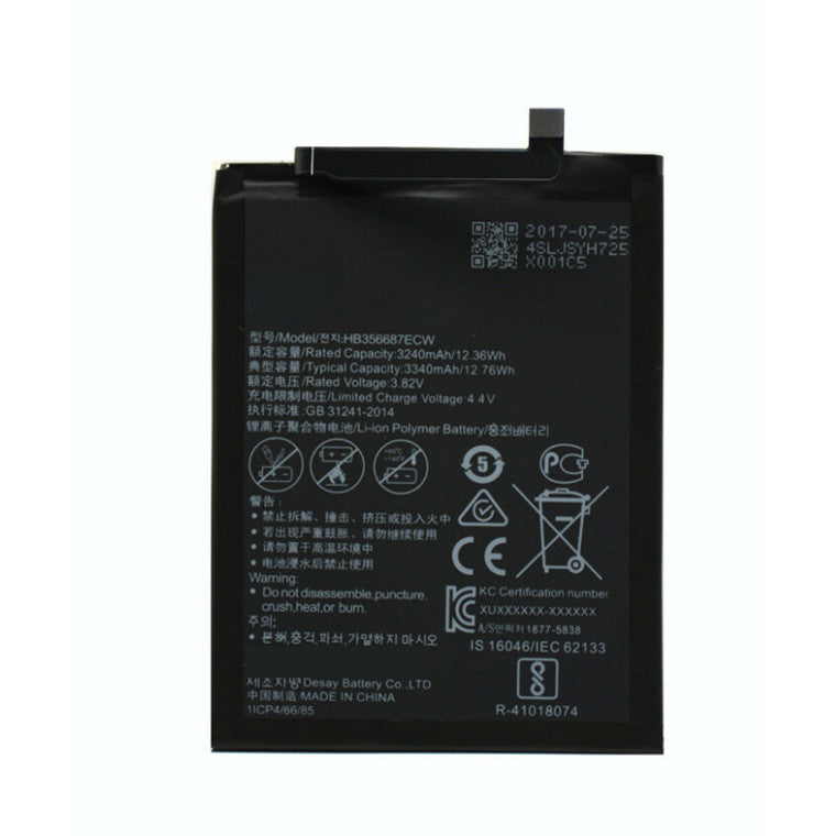 Replacement Battery For Huawei Nova 3i HB356687ECW