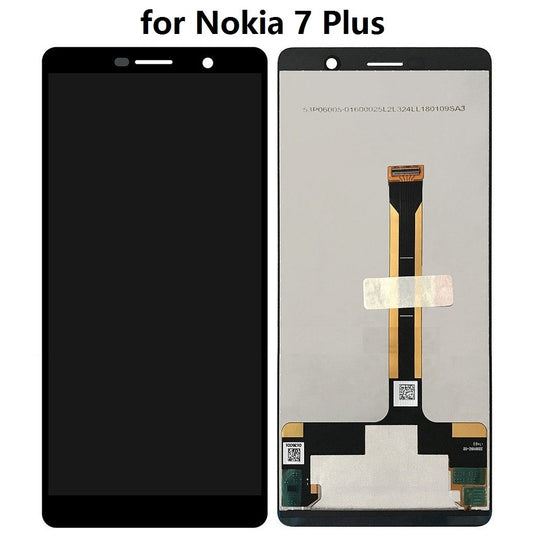 Replacement LCD screen Assembly for Nokia 7 Plus Black