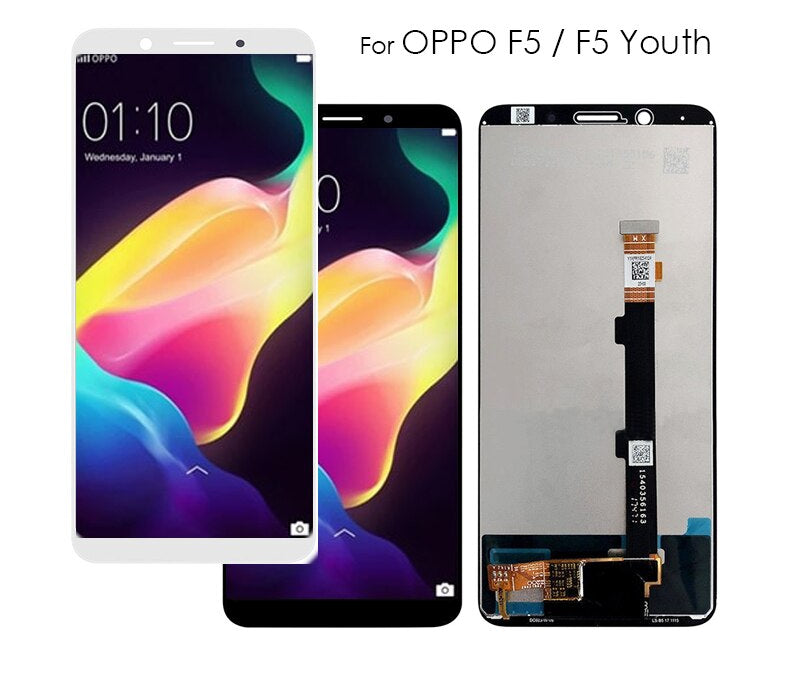 Replacement Lcd Screen For Oppo A73 / A75 / F5 / F5 Youth White