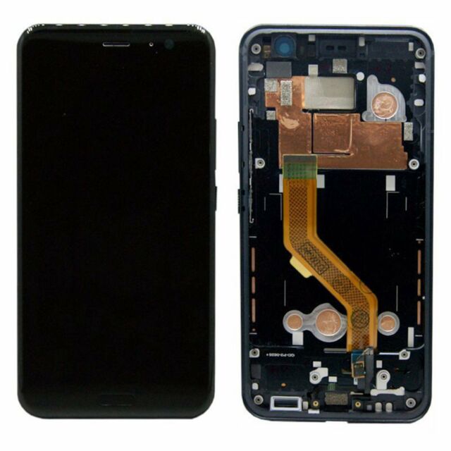 Replacement Lcd Screen Frame HTC Desire U11 Black