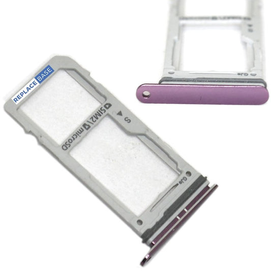 Replacement Sim Card Holder Slot Tray For S9 / S9 Plus Purple