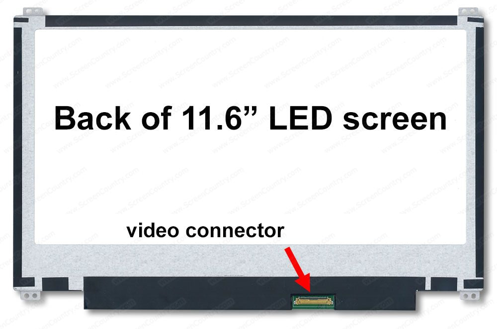 Replacement Super Slim LED For 11.6inch 30pin B116XTN02.3