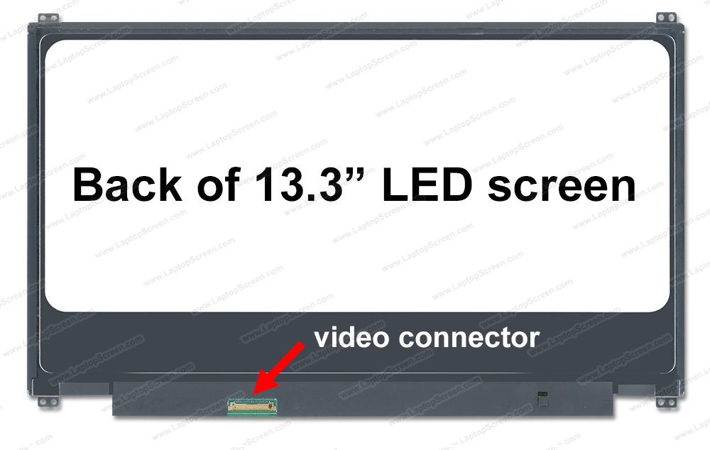 Replacement Super Slim LED For 13.3inch 30pin N133BGE-EAB