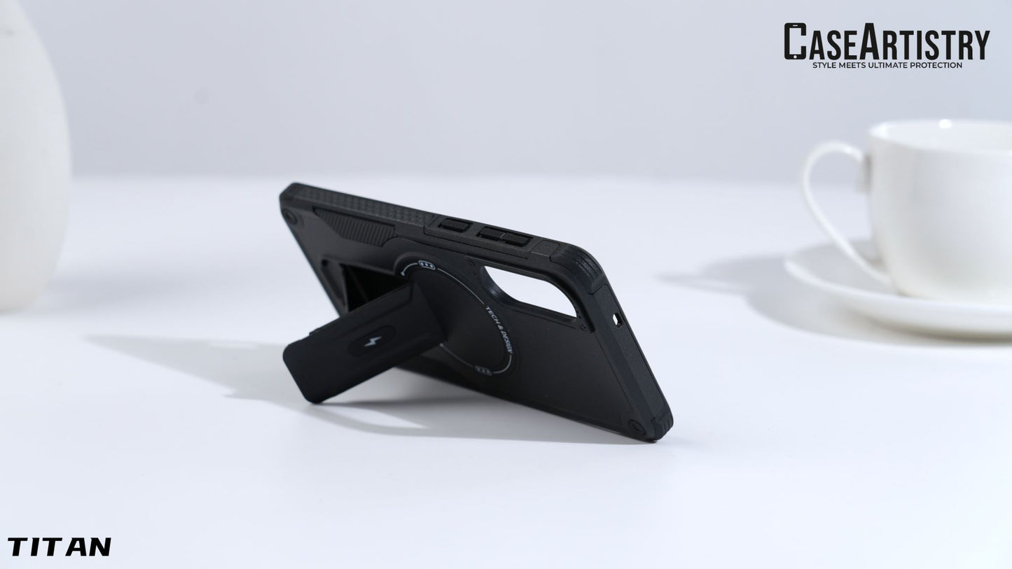 Case Artistry Tough Armor Titan Case For Samsung Galaxy S25 Edge Black