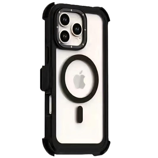 Adventure Magsafe Triple Layer Belt Clip Rugged Case For iPhone 13 Pro