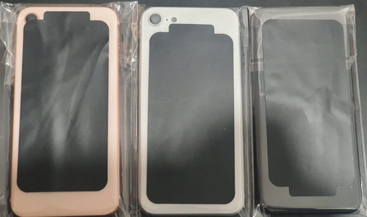 No Logo Back Housing For iPhone 8 4.7" Rose Gold With Small Parts