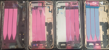 No Logo Back Housing For iPhone 7 Plus 5.5" Silver With Small Parts