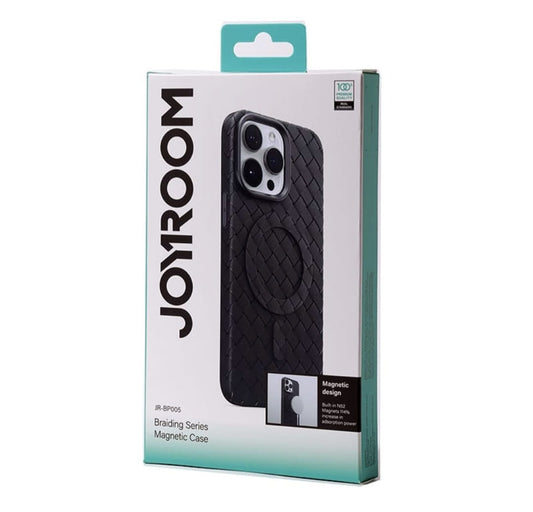 JR-BP005 Braided TPU Magnetic case for iP15 Pro Max-6.7 inch orange