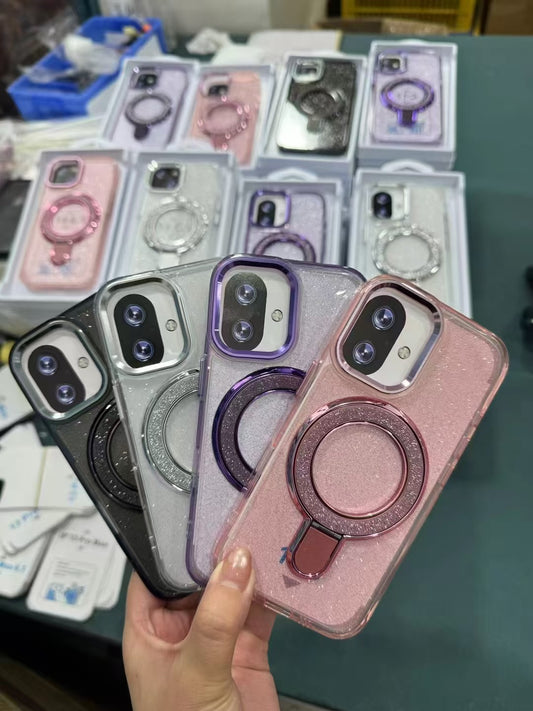 Glitter Ring Case For Samsung Galaxy S25 Plus