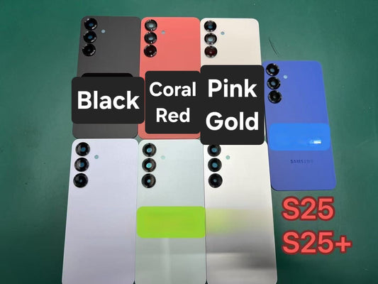 Replacement Back Glass For Samsung Galaxy S25 Plus Pink Gold