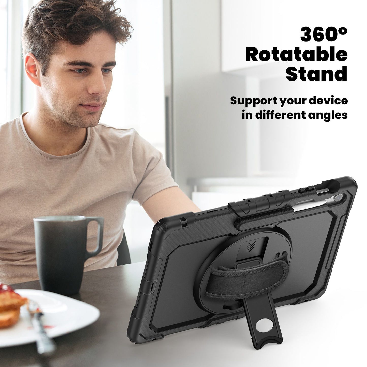 Shockproof Rugged Case For Samsung Tab S10 FE+