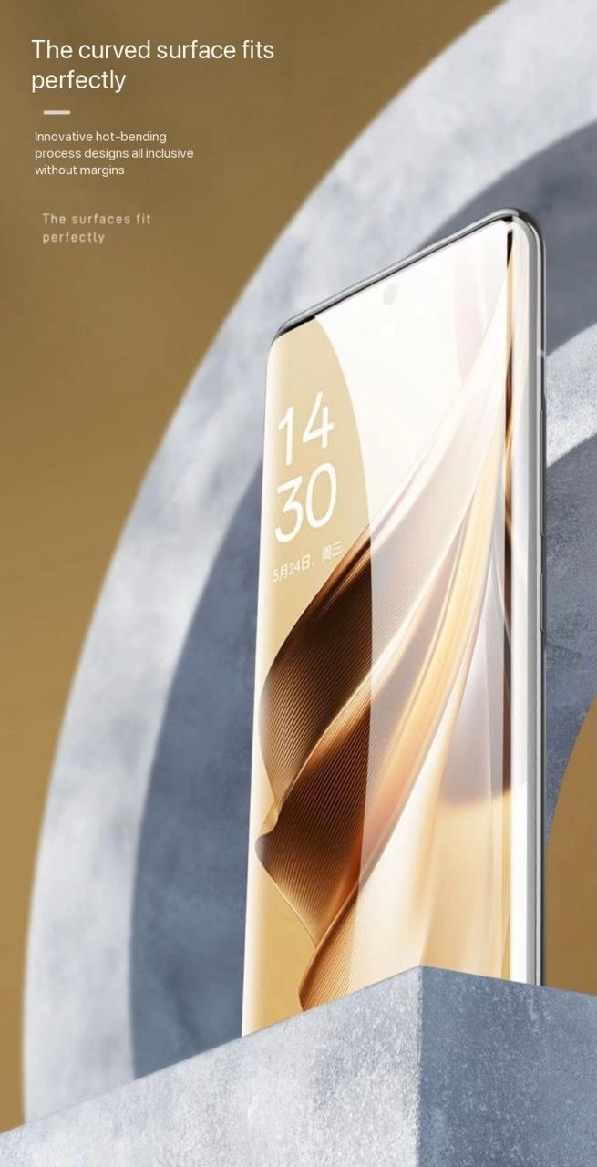 5D Full Cover 9H Tempered Glass For Oppo Reno 13 5G