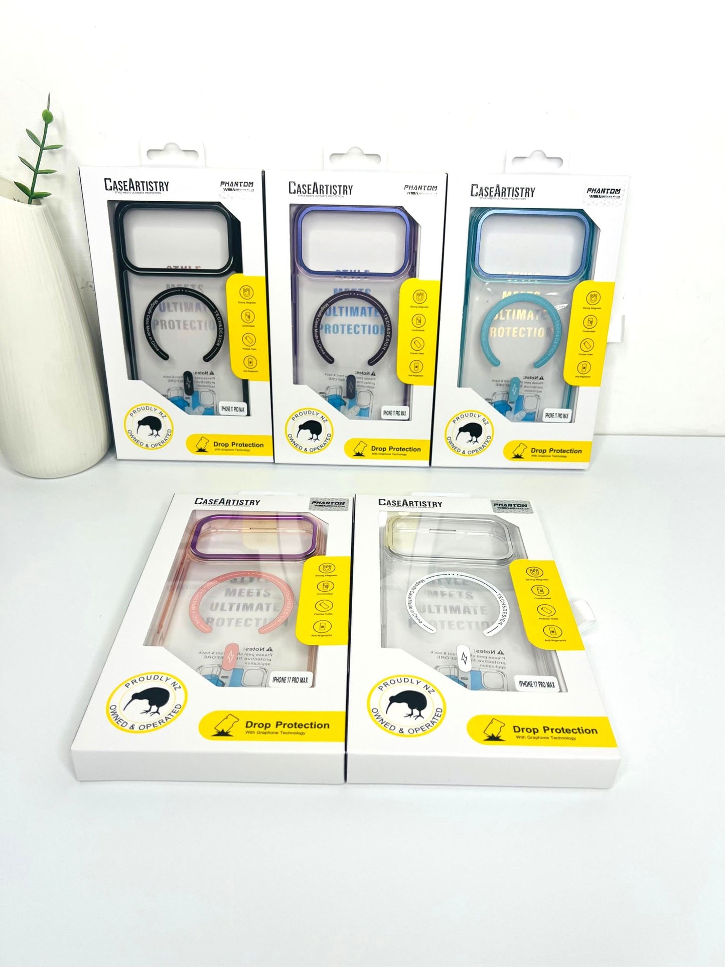 Case Artistry Mag Shield Phantom Case For iPhone 17 Air