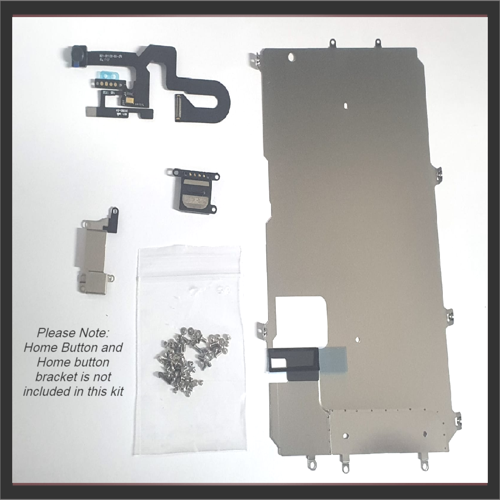 Small Parts Set For Screen Assembly iPhone 8 4.7" (Exclude Home Button)