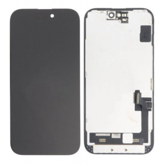 Replacement Lcd Screen For iPhone 15 Black Hard Oled