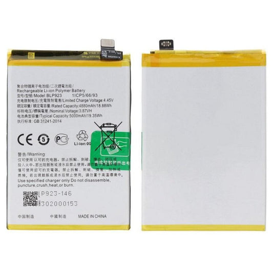 Replacement Battery For Oppo A78 5G BLP923