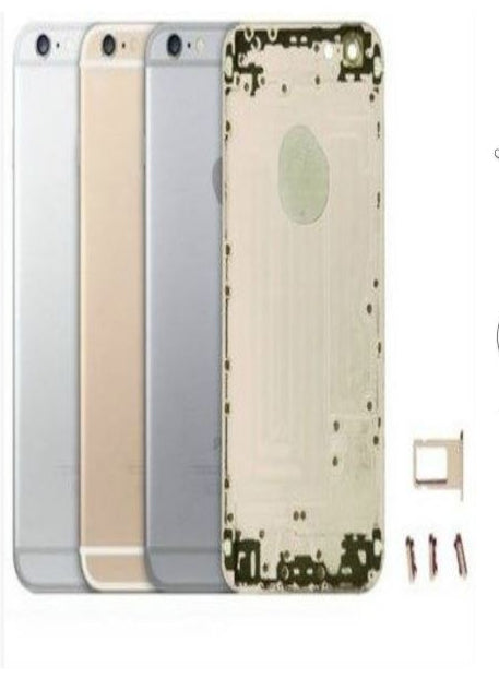 No Logo Back housing for iPhone 6 plus 5.5" Grey