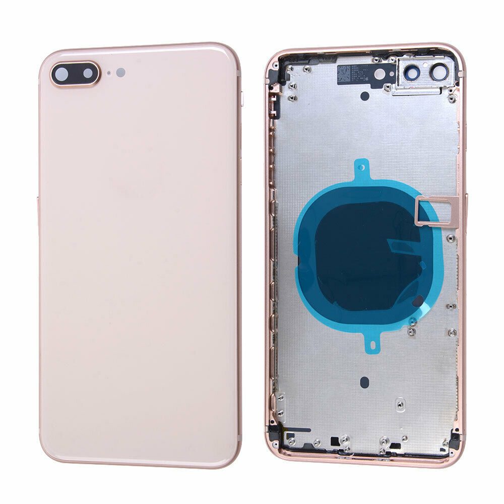 No Logo Battery Back Housing For iPhone 8 Plus 5.5" Rose Gold