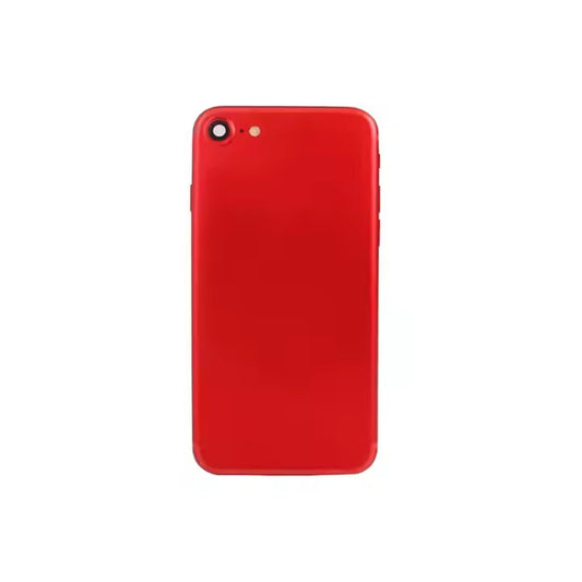 No Logo Battery Back Housing For iPhone 7 4.7" Red
