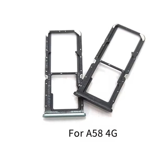 Replacement Sim Card Tray For OPPO A58 4G Black