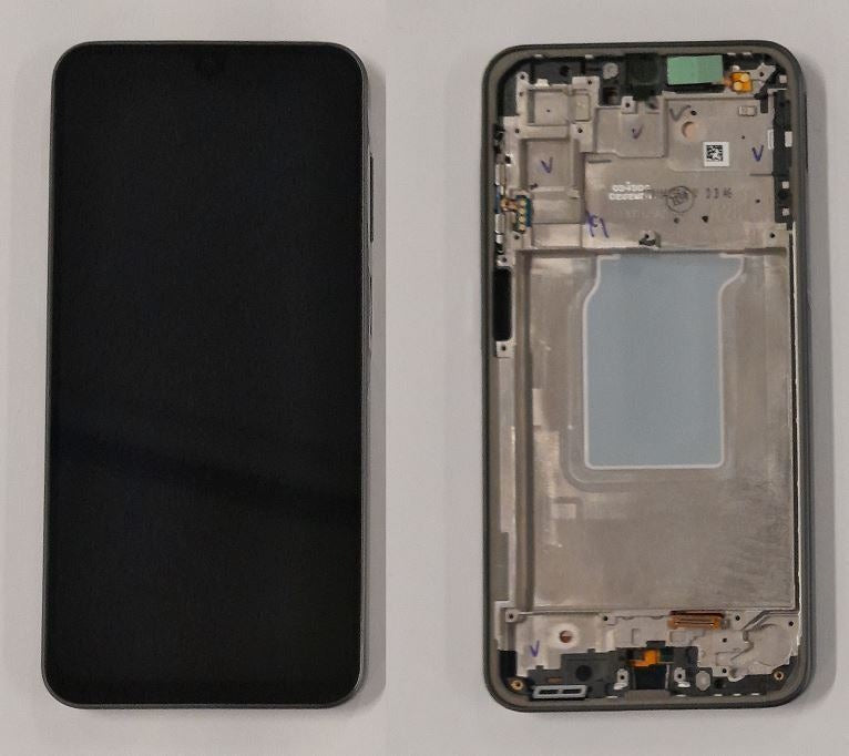 Replacement Lcd Screen With Frame for Samsung Galaxy A26 5G Black OEM