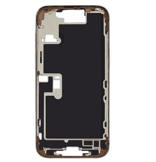 Replacement Middle Frame Housing For iPhone 16 Pro Max Black