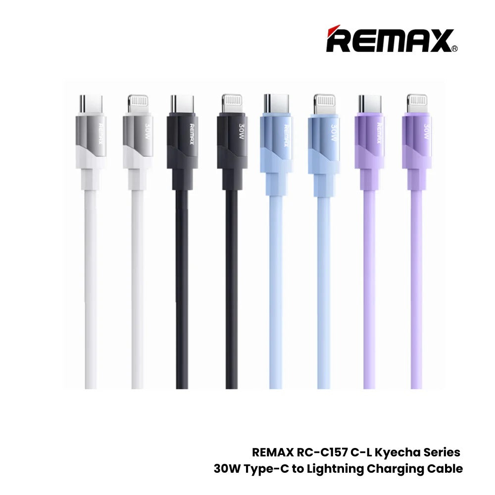 REMAX 30W All Compatible Liquid Silicone Fast Charging Cable 1.2M RC-C157 C-L