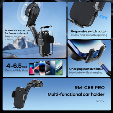 REMAX Multi-functional Car holder RM-C59 PRO