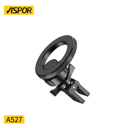 Aspor A527 Car Magnetic Bracket Stronger 360-Degree Rotation Car Holder