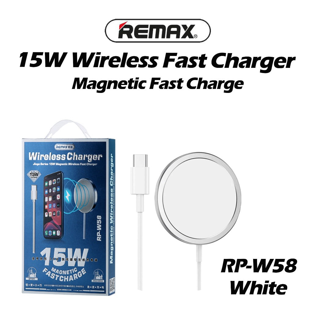 REMAX Jinga Series 15W Magnetic Wireless Fast Charger RP-W58
